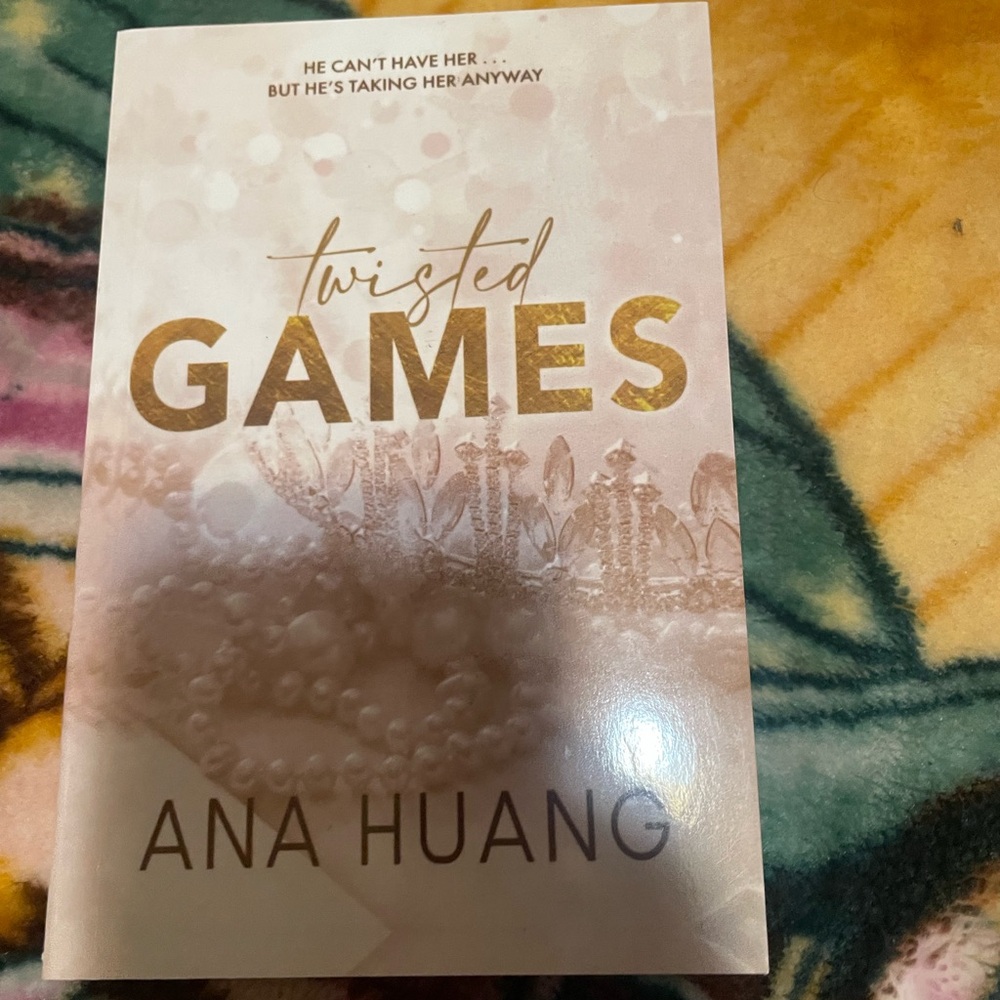 Twisted Games by - Gold and White Cover